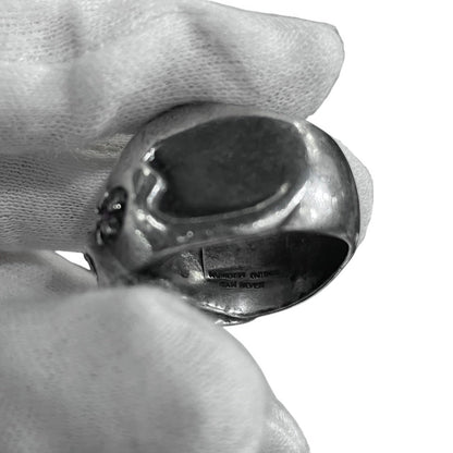 NUMBER NINE x JHM Archive Stone Eye Ring Silver Size 19