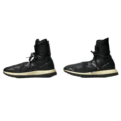 Y-3 Pure Boost ZG High Lace-Up Sneaker Boots Black Size 27