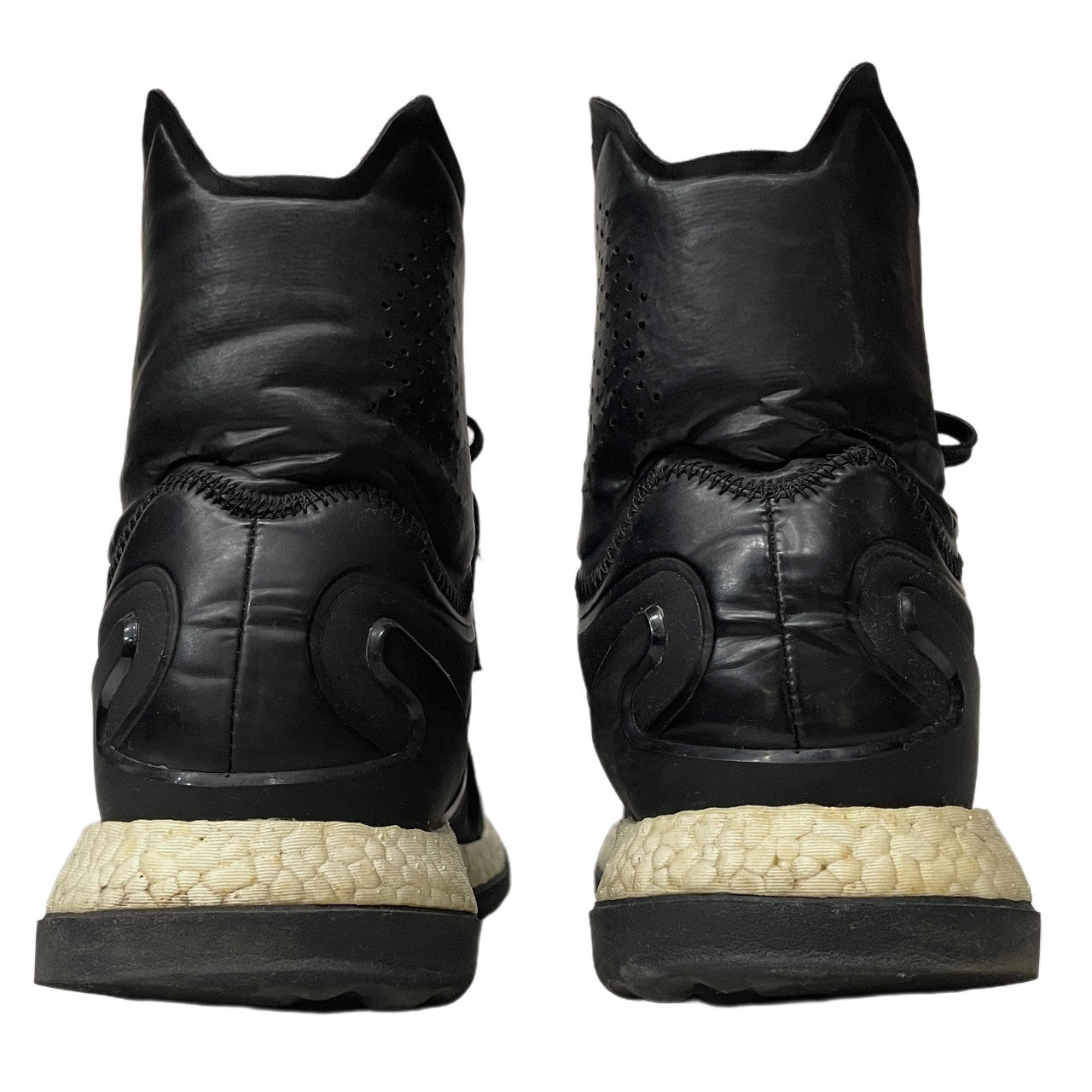 Y-3 Pure Boost ZG High Lace-Up Sneaker Boots Black Size 27