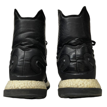 Y-3 Pure Boost ZG High Lace-Up Sneaker Boots Black Size 27