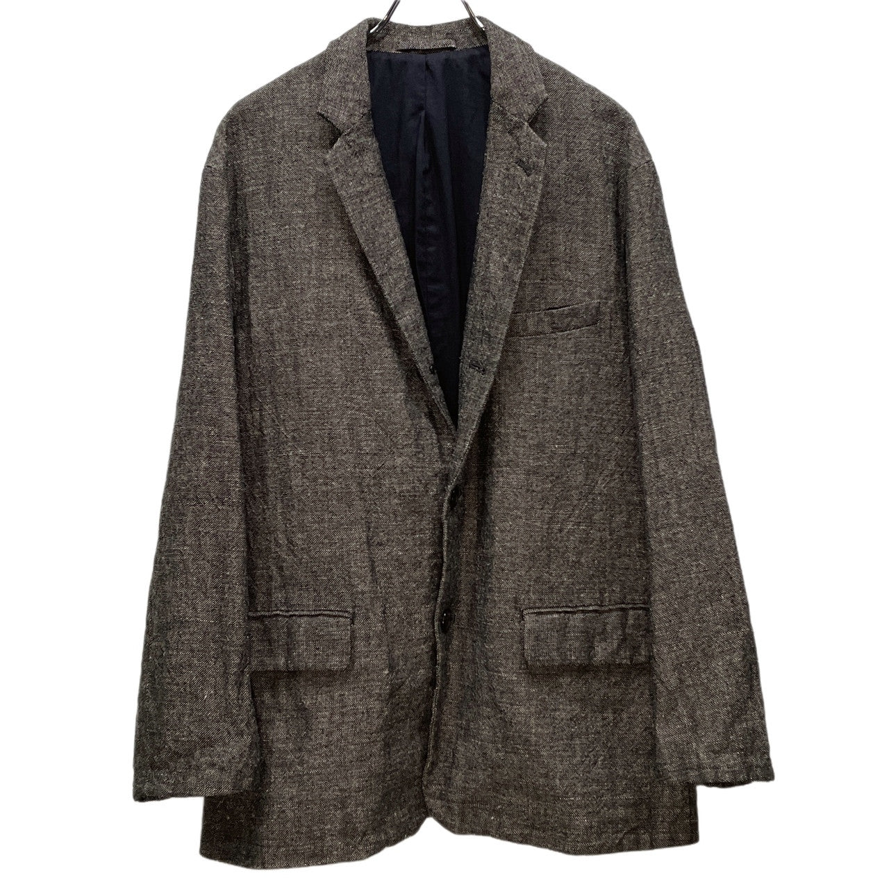 Graphpaper 19AW Wool Linen Tweed Blazer Gray Size 1