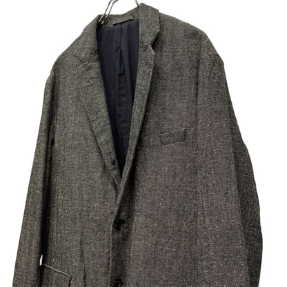 Graphpaper 19AW Wool Linen Tweed Blazer Gray Size 1