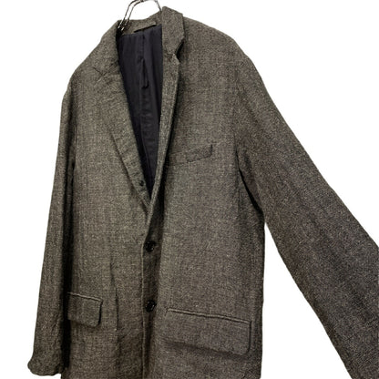 Graphpaper 19AW Wool Linen Tweed Blazer Gray Size 1