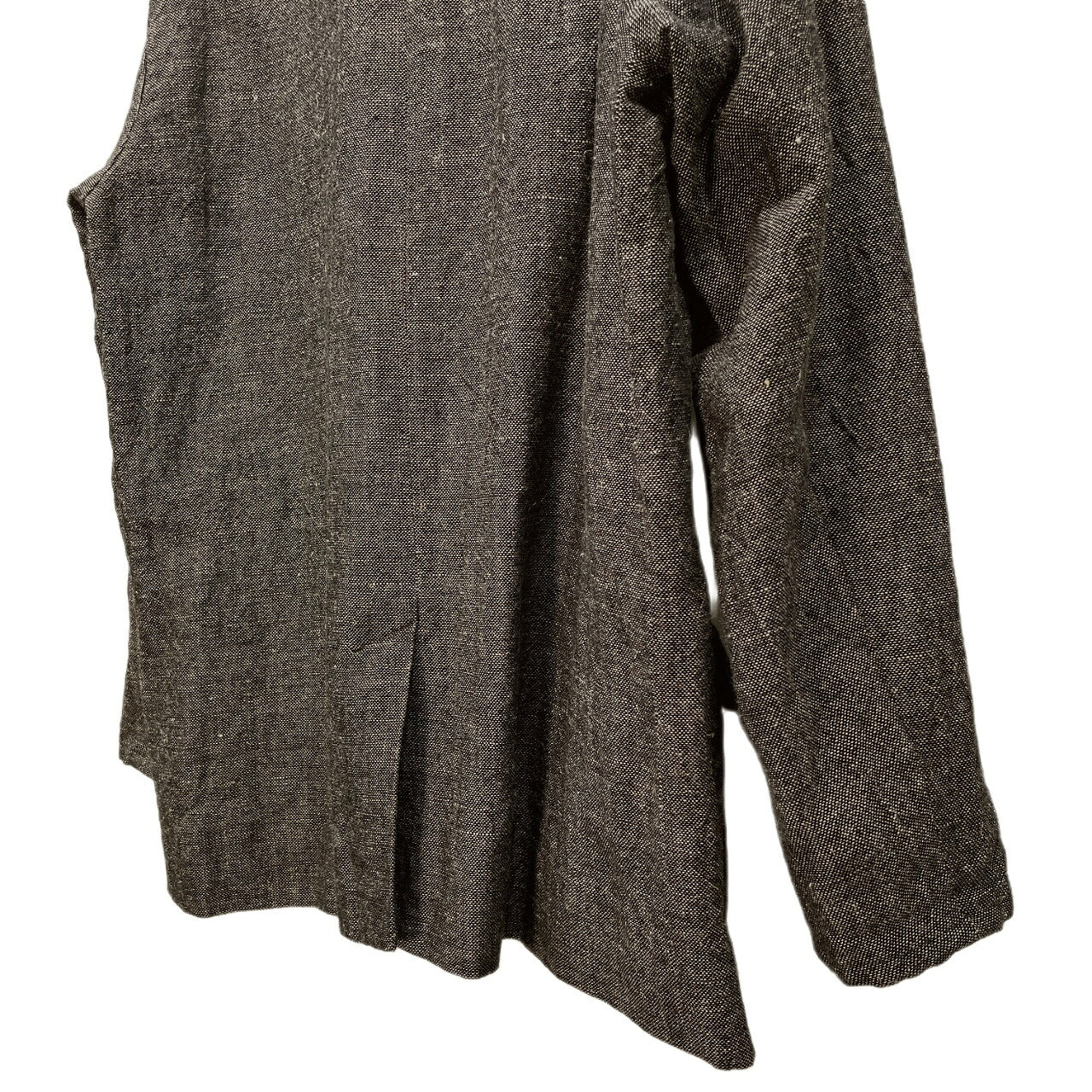Graphpaper 19AW Wool Linen Tweed Blazer Gray Size 1