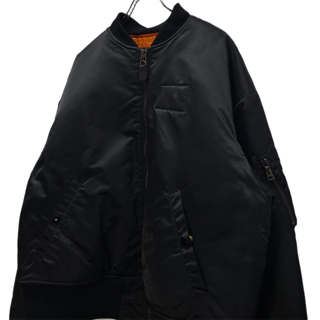 SAINT MICHAEL 24AW No Damage Reversible Jacket Black Size M