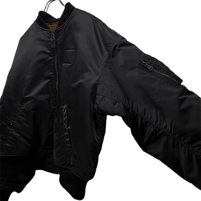 SAINT MICHAEL 24AW No Damage Reversible Jacket Black Size M