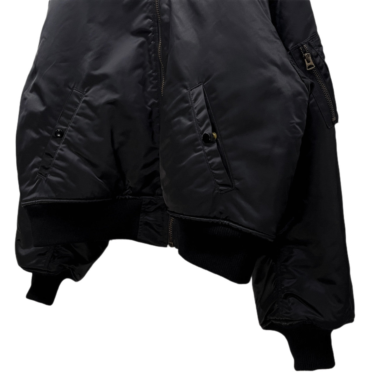 SAINT MICHAEL 24AW No Damage Reversible Jacket Black Size M