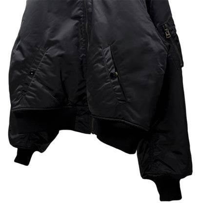 SAINT MICHAEL 24AW No Damage Reversible Jacket Black Size M