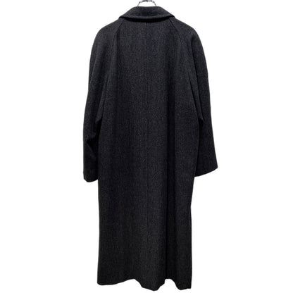 Comme des Garcons Wool Tweed Balmacaan Coat Archive Size M