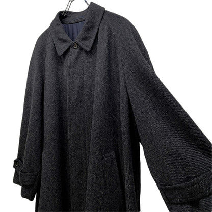 Comme des Garcons Wool Tweed Balmacaan Coat Archive Size M