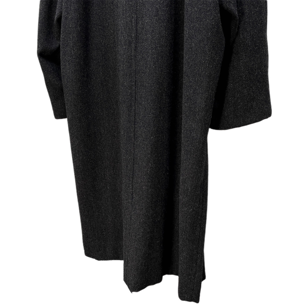 Comme des Garcons Wool Tweed Balmacaan Coat Archive Size M
