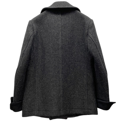 MIHARA YASUHIRO 00s Dragon Embroidered Pea Coat Size 46
