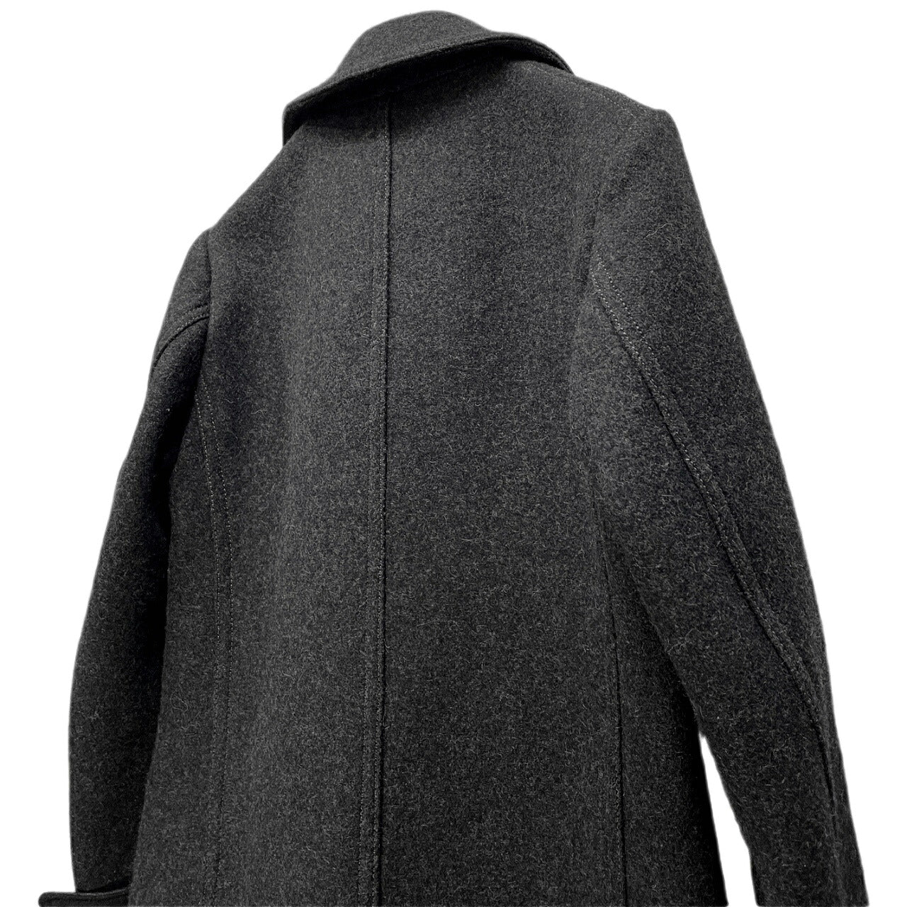 MIHARA YASUHIRO 00s Dragon Embroidered Pea Coat Size 46