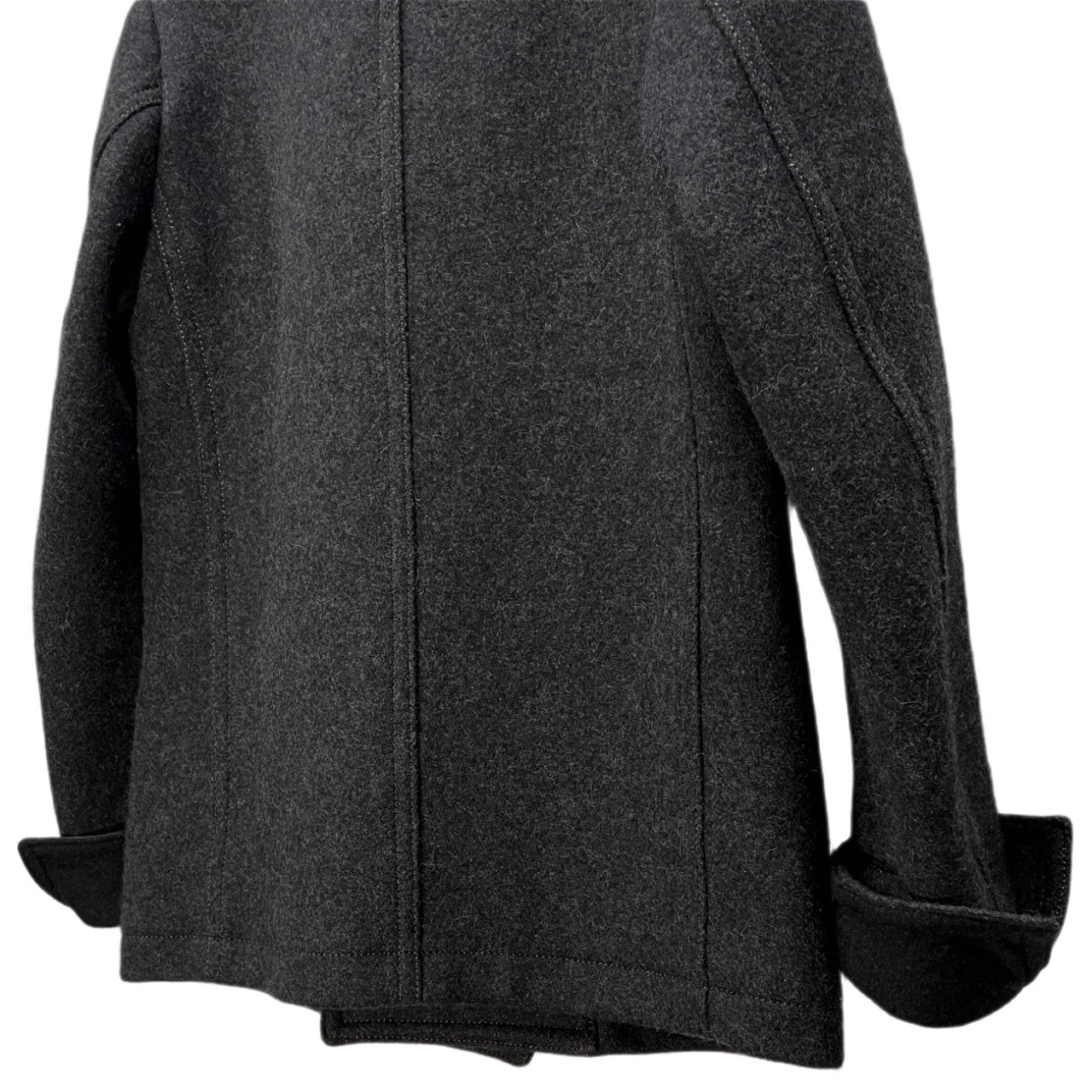 MIHARA YASUHIRO 00s Dragon Embroidered Pea Coat Size 46