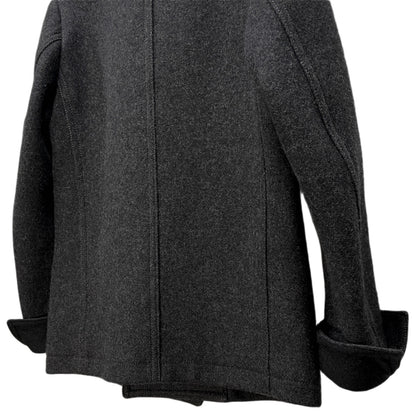 MIHARA YASUHIRO 00s Dragon Embroidered Pea Coat Size 46