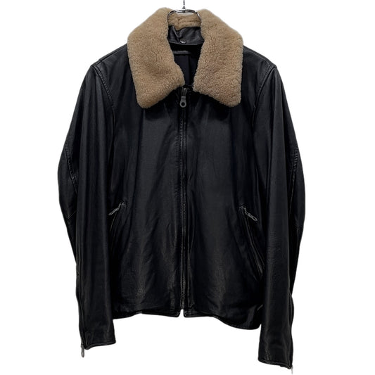 Yohji Yamamoto 10AW Horse Leather Boa Collar Riri Zip Size 2