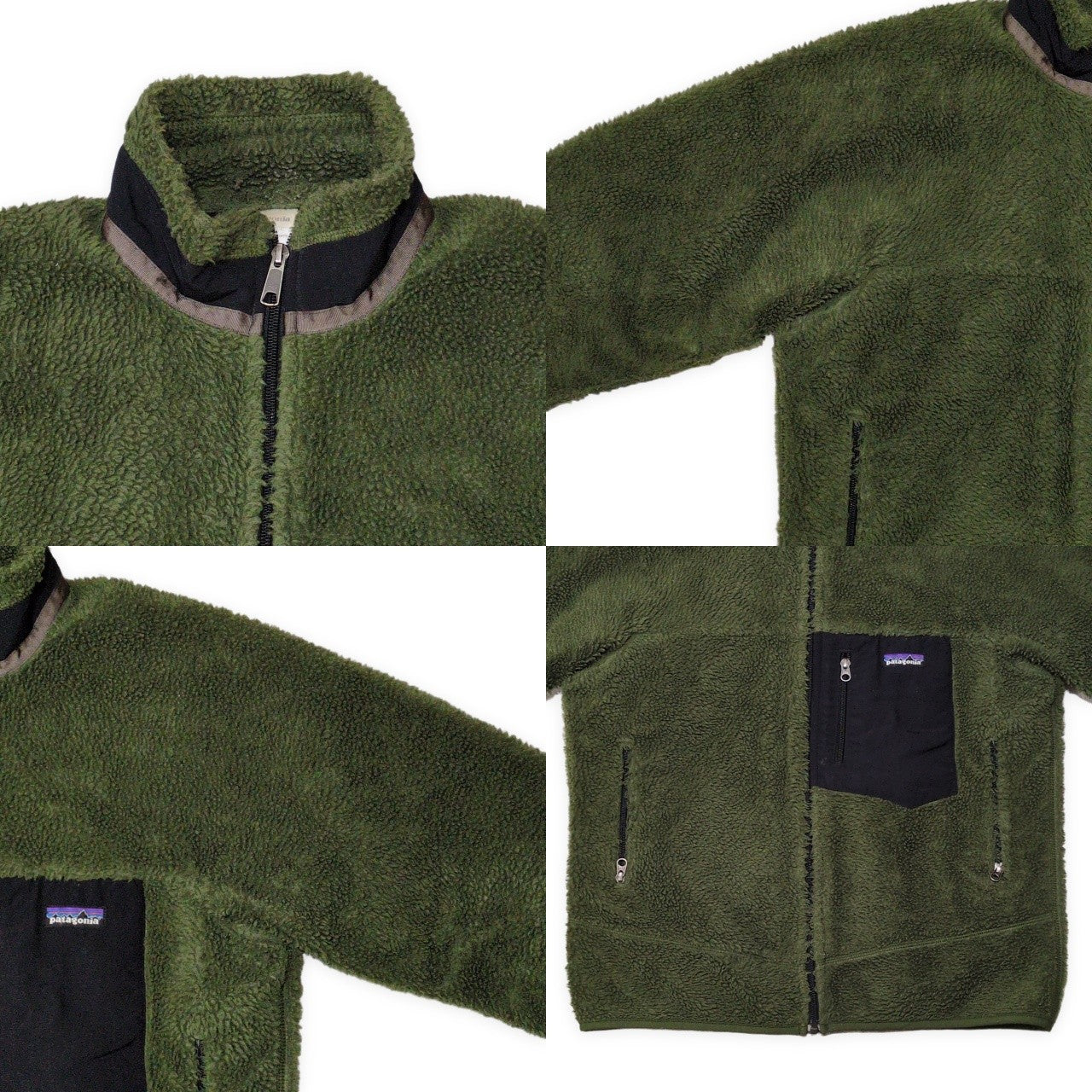 patagonia Classic Retro-X Fleece Jacket Green Size S
