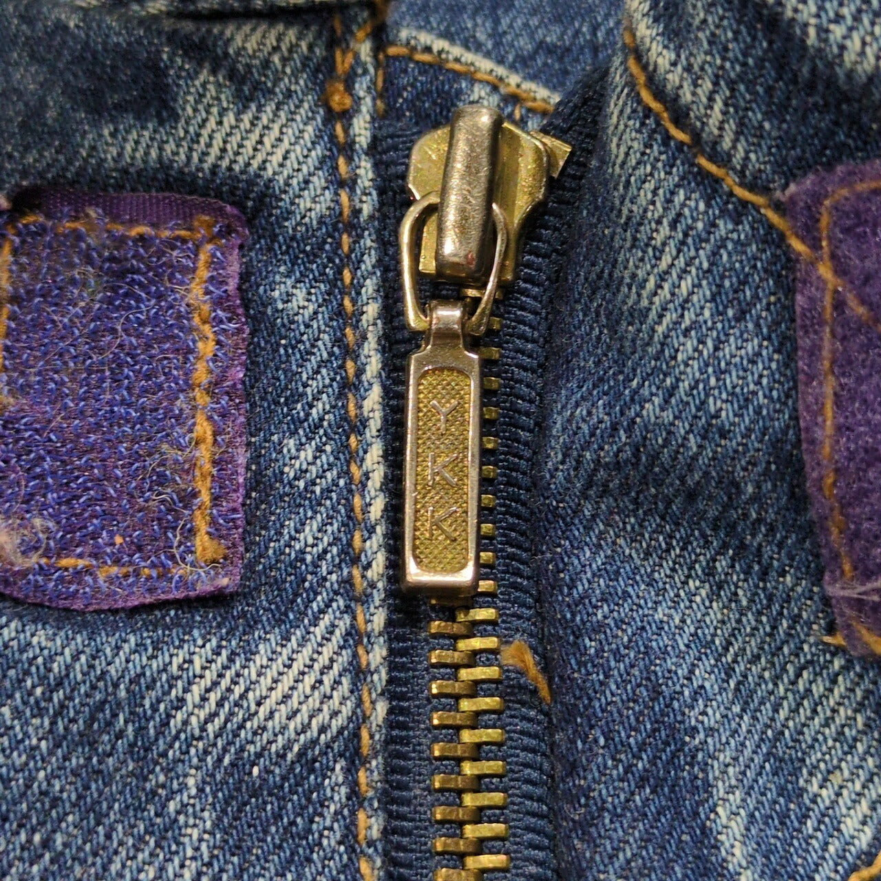 TOM HULCE 80s Vintage Blue Denim Bomber Jacket Size XXL