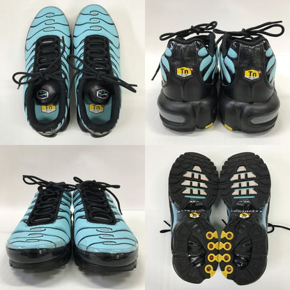 NIKE Air Max Plus Aqua Blue Black Sneakers Size 26.5