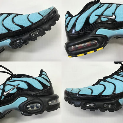 NIKE Air Max Plus Aqua Blue Black Sneakers Size 26.5