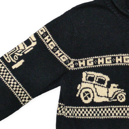 HYSTERIC GLAMOUR 00s Classic Car Collar Cardigan Size M