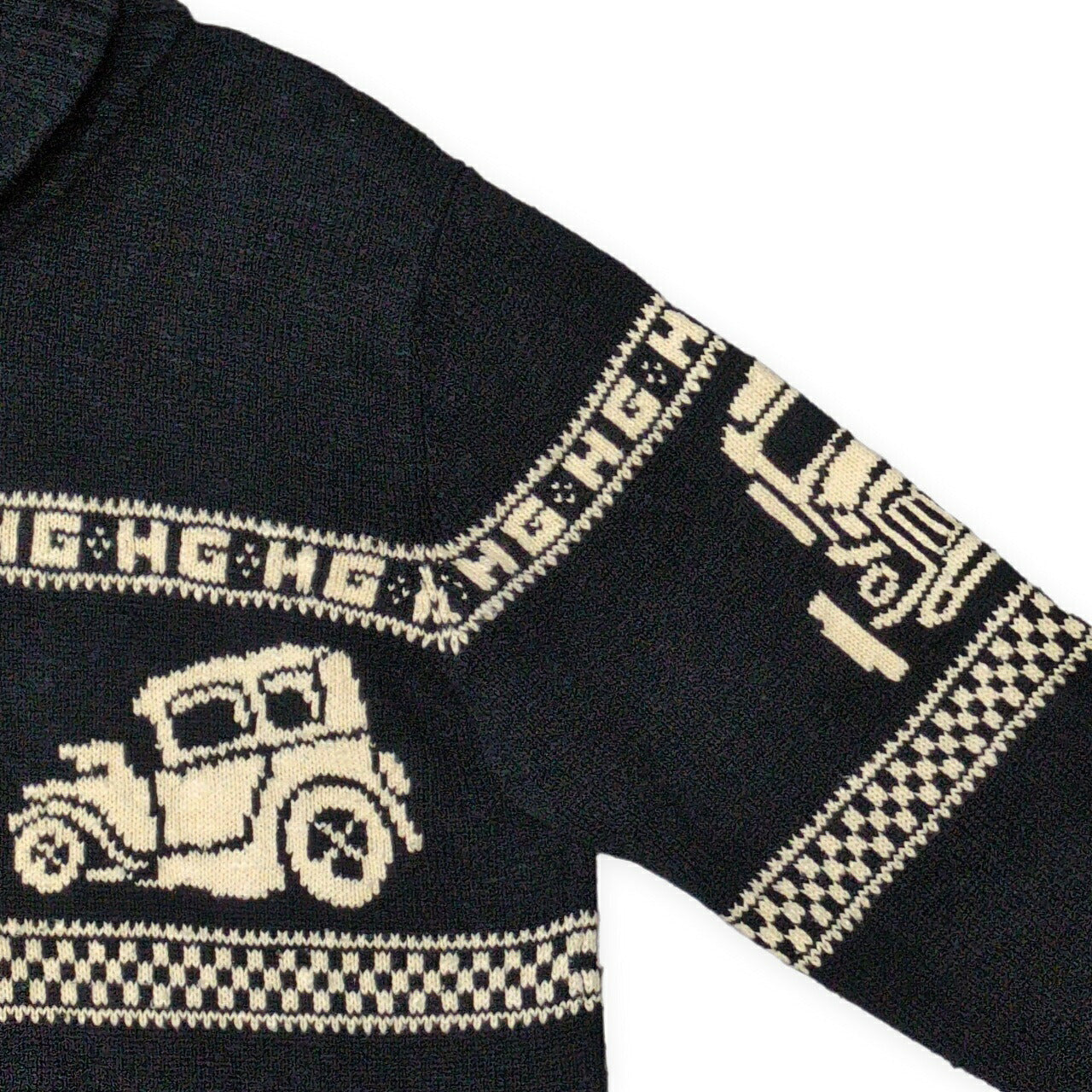 HYSTERIC GLAMOUR 00s Classic Car Collar Cardigan Size M