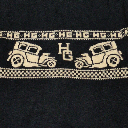HYSTERIC GLAMOUR 00s Classic Car Collar Cardigan Size M