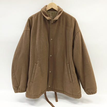WHOWHAT Wool Coach Jacket Brown Size M