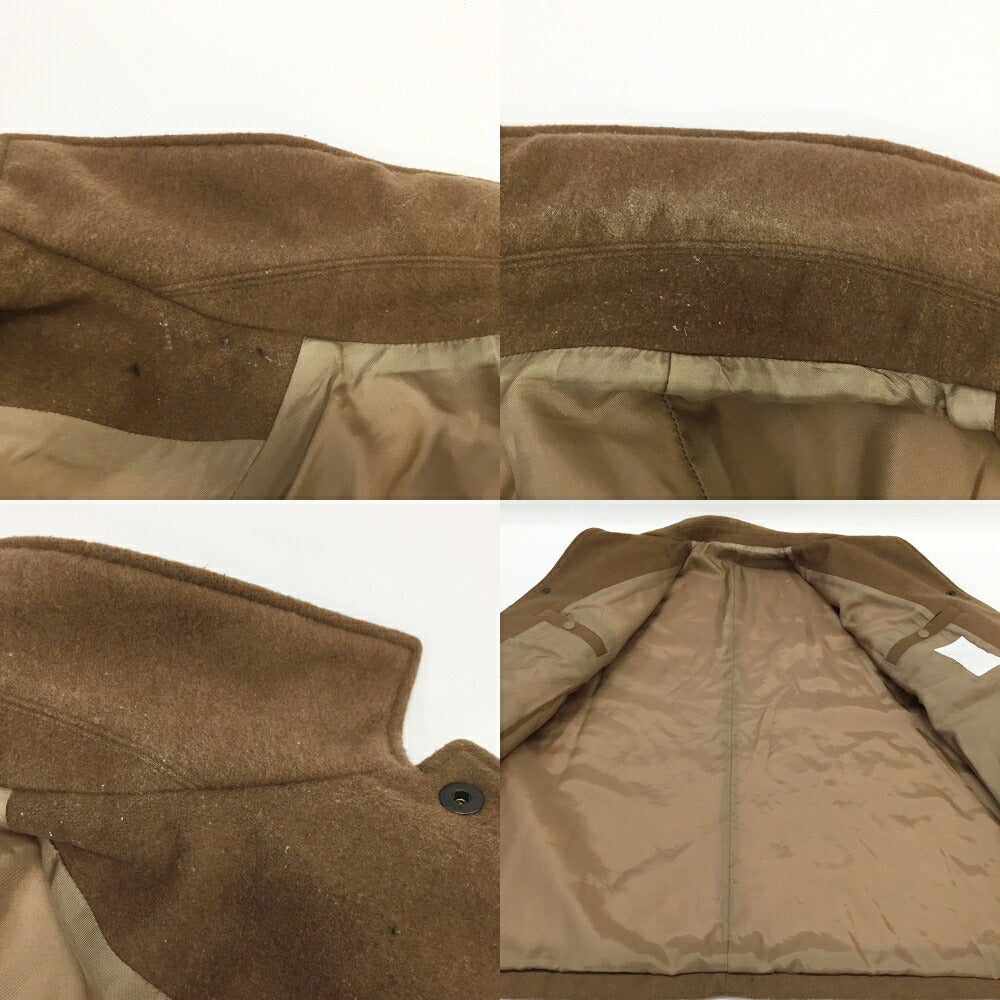 WHOWHAT Wool Coach Jacket Brown Size M