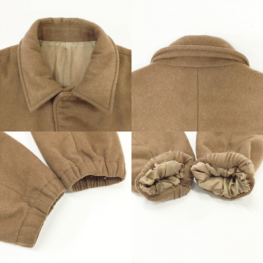 WHOWHAT Wool Coach Jacket Brown Size M
