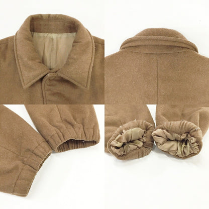 WHOWHAT Wool Coach Jacket Brown Size M