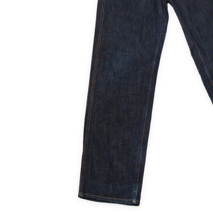 Bape Street Indigo Back Print Denim Jeans Size S