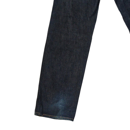 Bape Street Indigo Back Print Denim Jeans Size S
