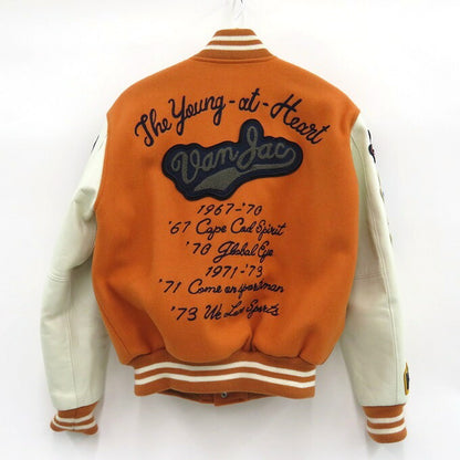 VAN JACKET Premium Stadium Jumper Orange Size M