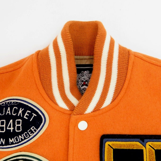 VAN JACKET Premium Stadium Jumper Orange Size M