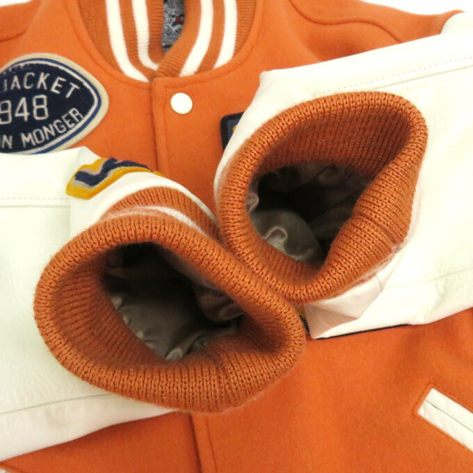 VAN JACKET Premium Stadium Jumper Orange Size M