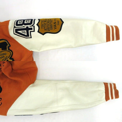 VAN JACKET Premium Stadium Jumper Orange Size M