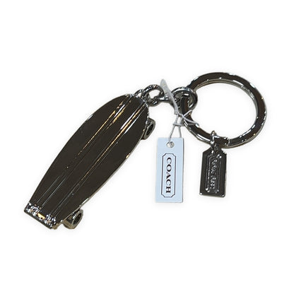 COACH Silver Skateboard Bag Charm Size ONE SIZE