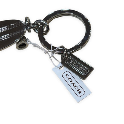 COACH Silver Skateboard Bag Charm Size ONE SIZE