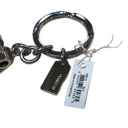 COACH Silver Skateboard Bag Charm Size ONE SIZE