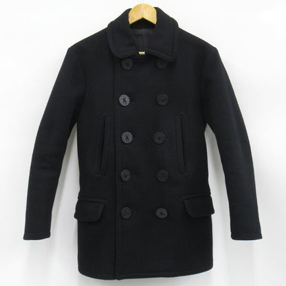 Pherrow's Naval Wool Melton Stencil Print P-Coat Size S