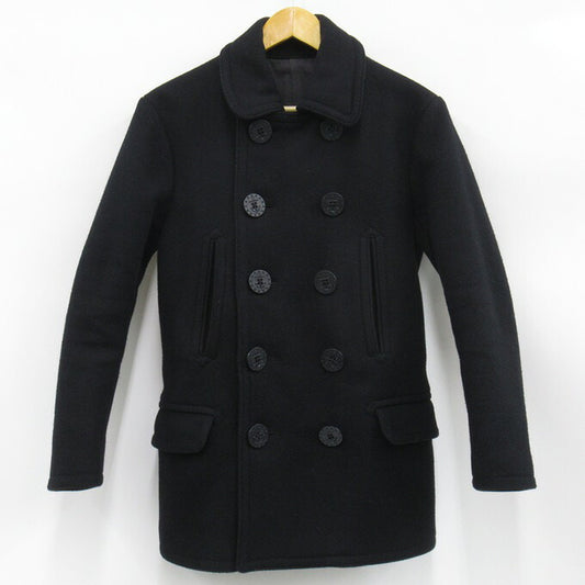 Pherrow's Naval Wool Melton Stencil Print P-Coat Size S