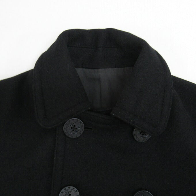 Pherrow's Naval Wool Melton Stencil Print P-Coat Size S