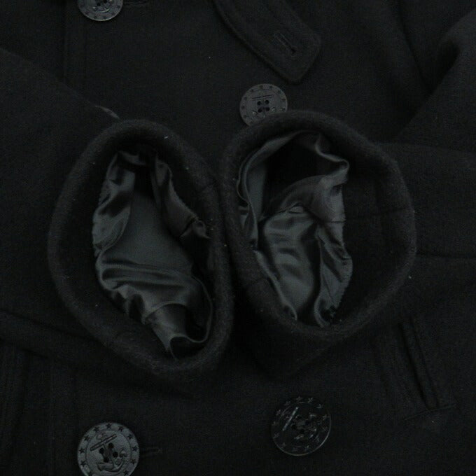 Pherrow's Naval Wool Melton Stencil Print P-Coat Size S
