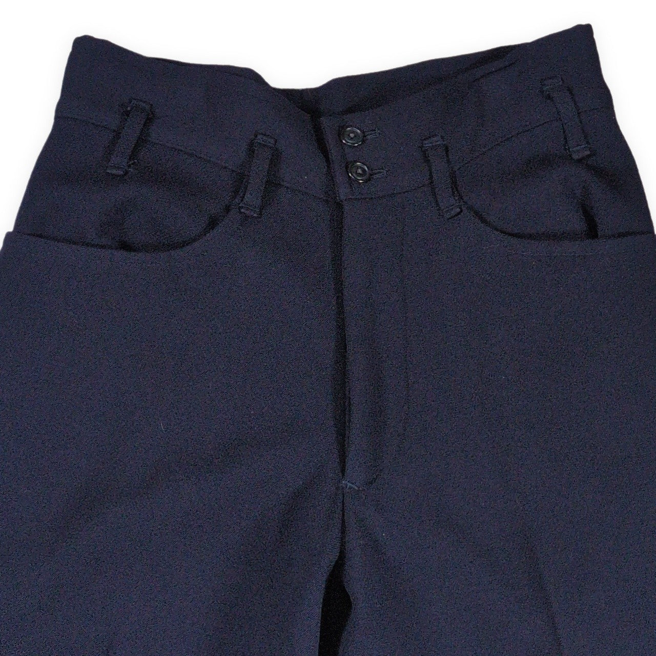 Y's 80s 90s Cotton Work Shop Archive Pants Navy