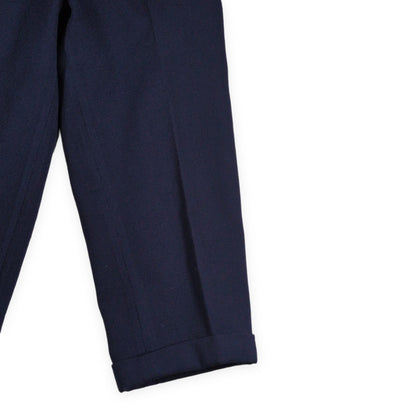 Y's 80s 90s Cotton Work Shop Archive Pants Navy