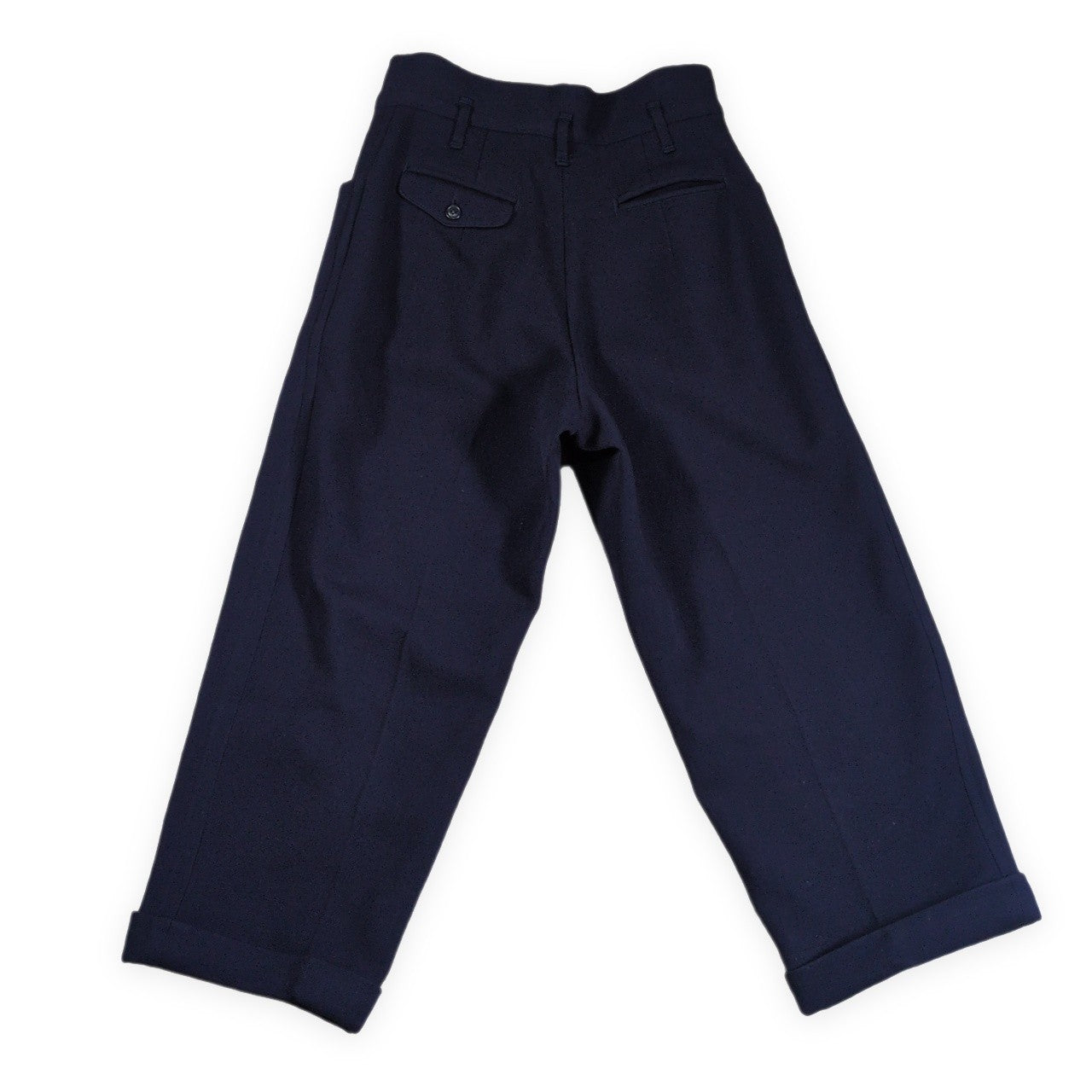 Y's 80s 90s Cotton Work Shop Archive Pants Navy