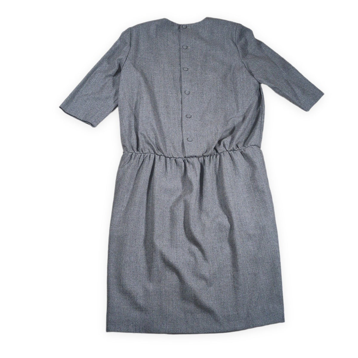 COMME des GARCONS 70s Vintage Dress Gray