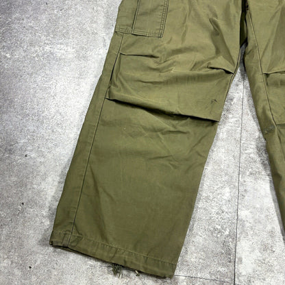 U.S.ARMY 70s M-65 Military Cargo Pants Green Size M
