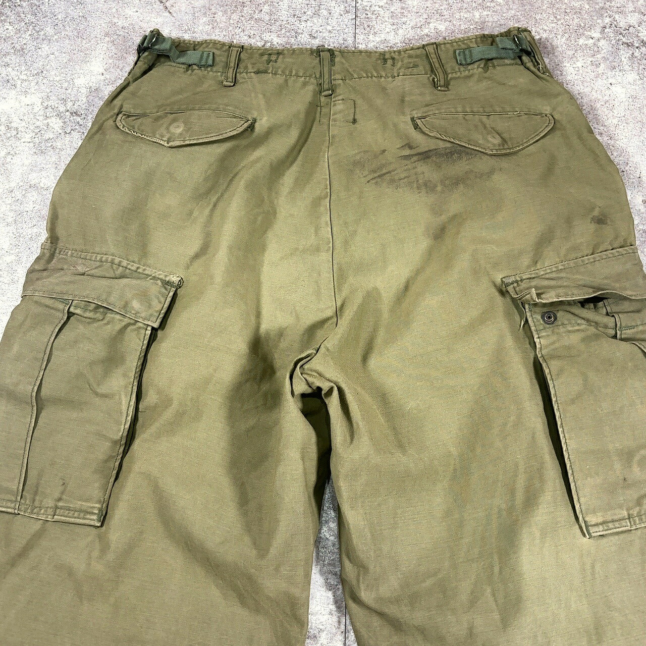 U.S.ARMY 70s M-65 Military Cargo Pants Green Size M